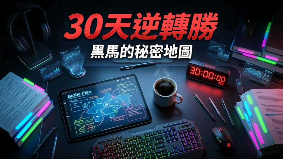 【備考全書】從心態建設到答題技巧：30天逆轉勝的學霸終極指南