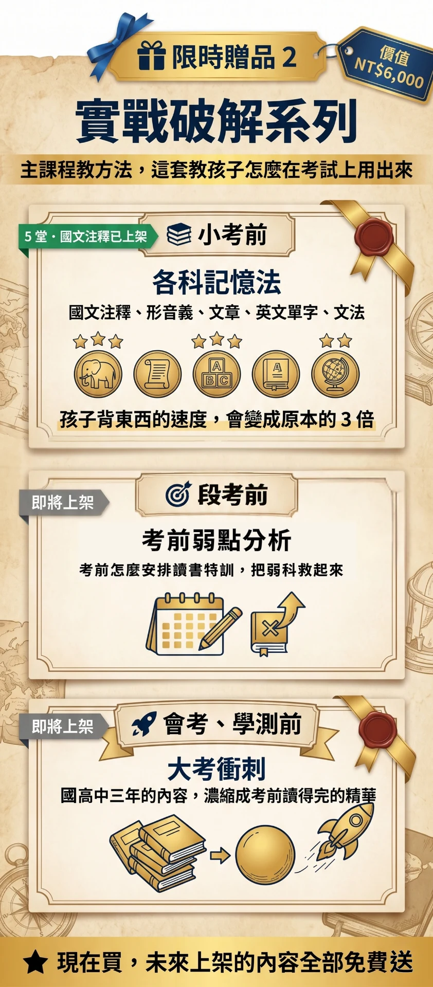 學霸實戰特訓班銷售頁第 11 段